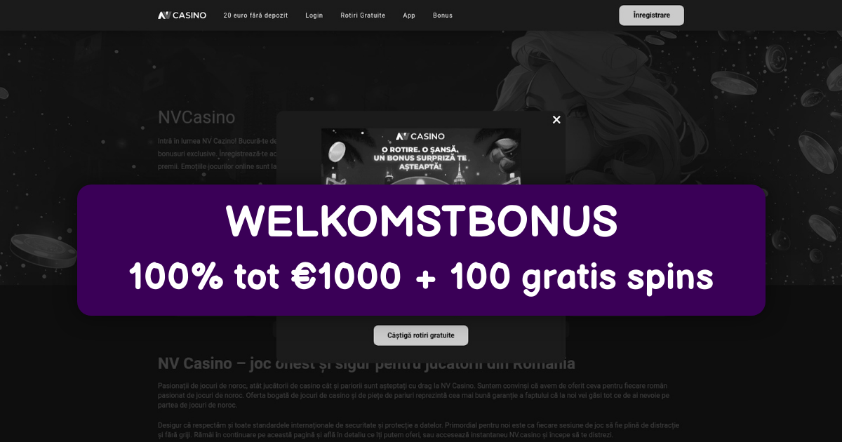 NV Casino België - Beste Online Gokkasten & Bonussen